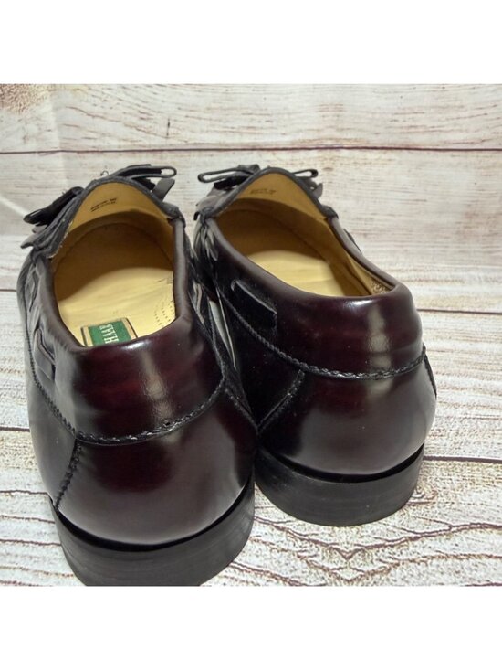 Cole Haan Pinch Burgundy Tassel Kiltie Loafers Size 9.5 D C02692 Dress Shoes main image 4